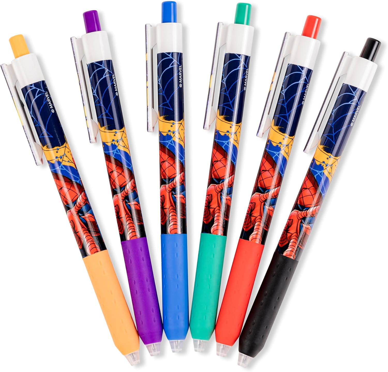 Marqueurs Disney Spiderman assortis en lot de 6 – Image 3