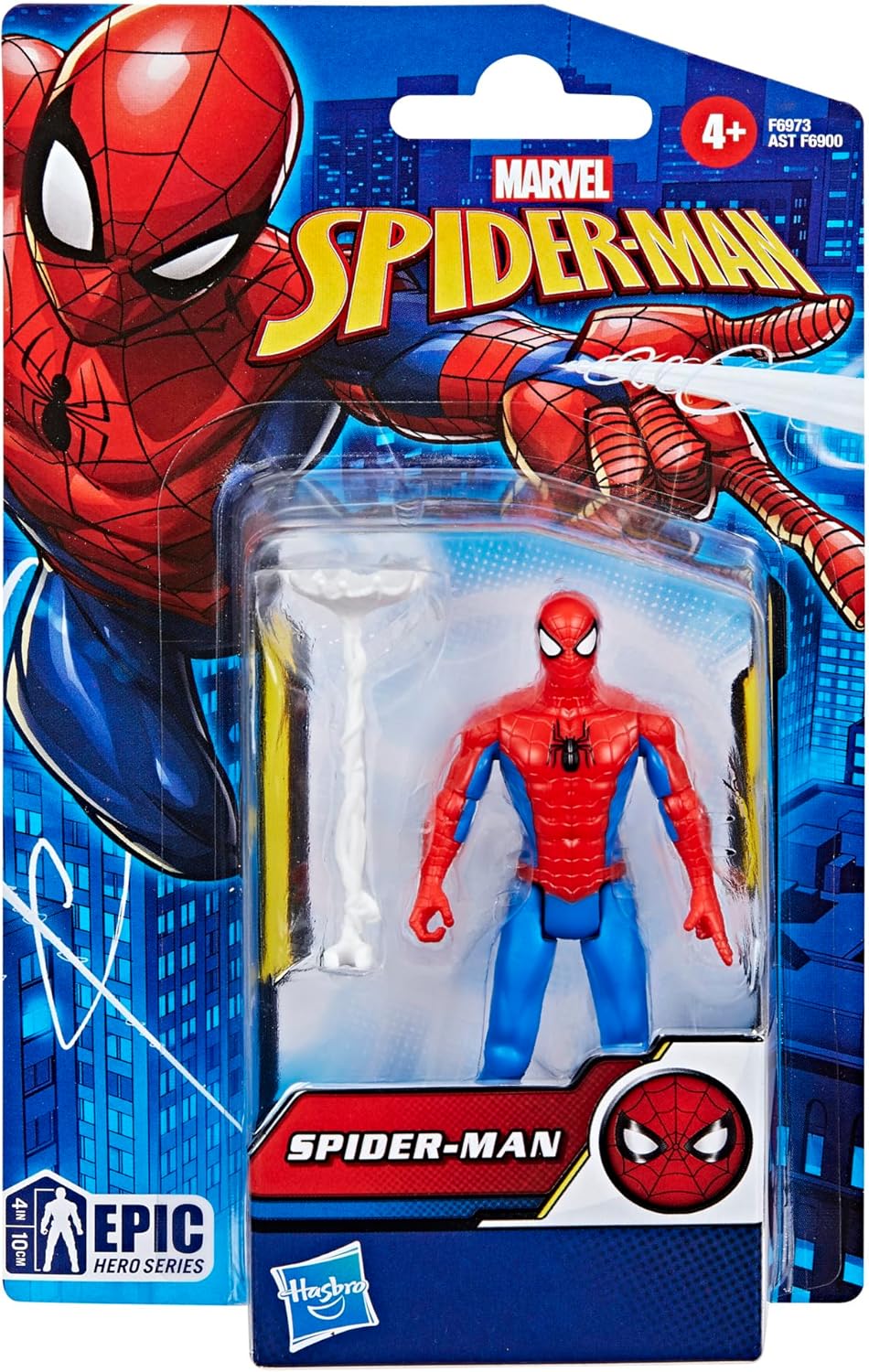 Figurine Spider-Man classique Marvel Epic Hero Series articulée 10 cm – Image 3