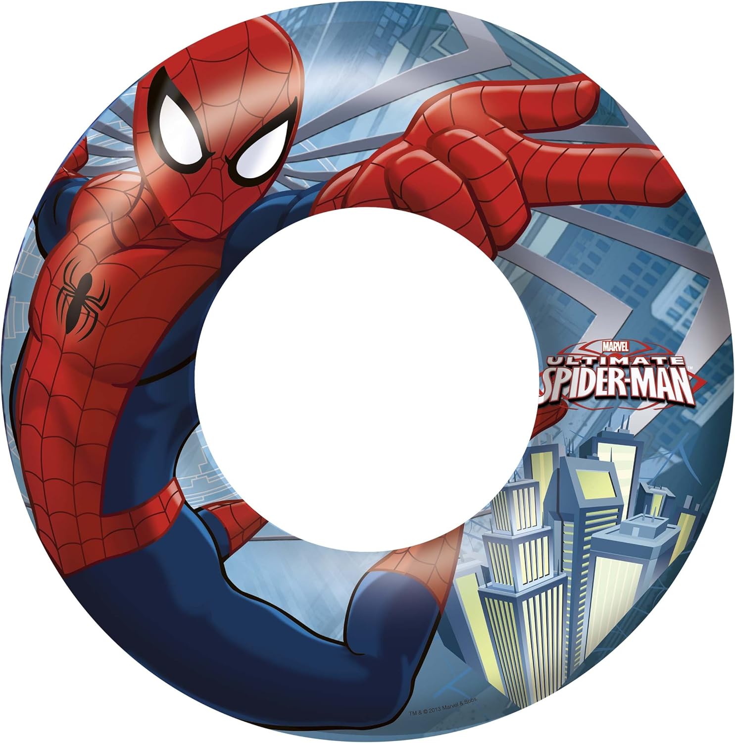 Bouée Spider-Man gonflable multicolor 56 cm