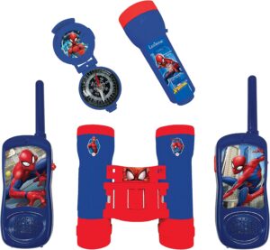 Lexibook Spider-Man set d’aventurier avec talkies-walkies 120m