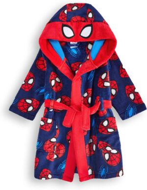 Peignoir Marvel Spider-Man à capuche pour garçons