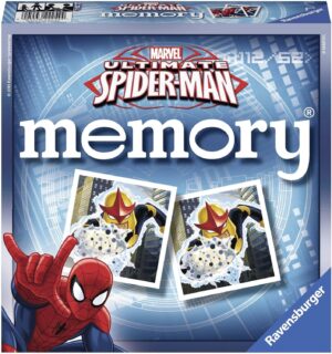 Grand Memory Ultimate Spider-Man Ravensburger 72 cartes