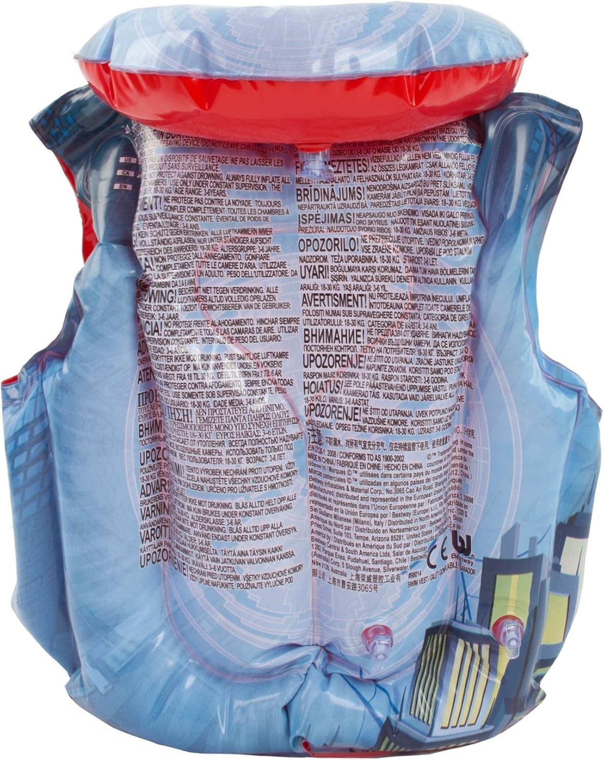Gilet gonflable Spider-Man Bestway 51 x 46 – Image 4