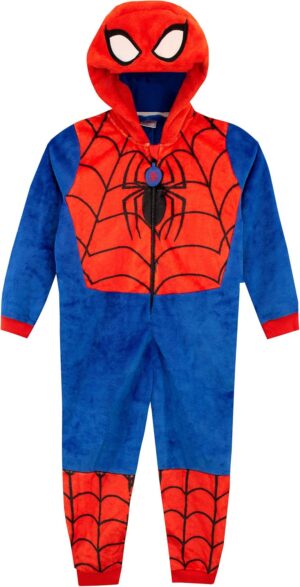 Grenouillère garçon Spider-Man Marvel à capuche