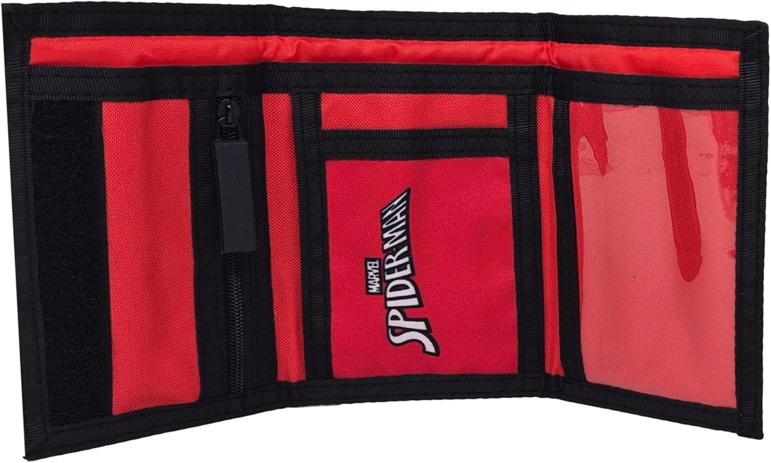 Porte-monnaie Spiderman enfant pour sac d'école, format 9 x 13 cm – Image 4