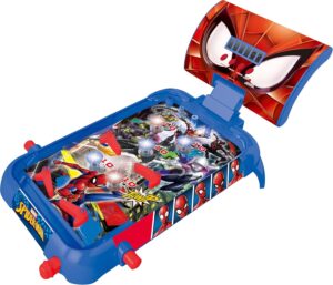 Flipper électronique de table Spider-Man Lexibook avec écran LCD