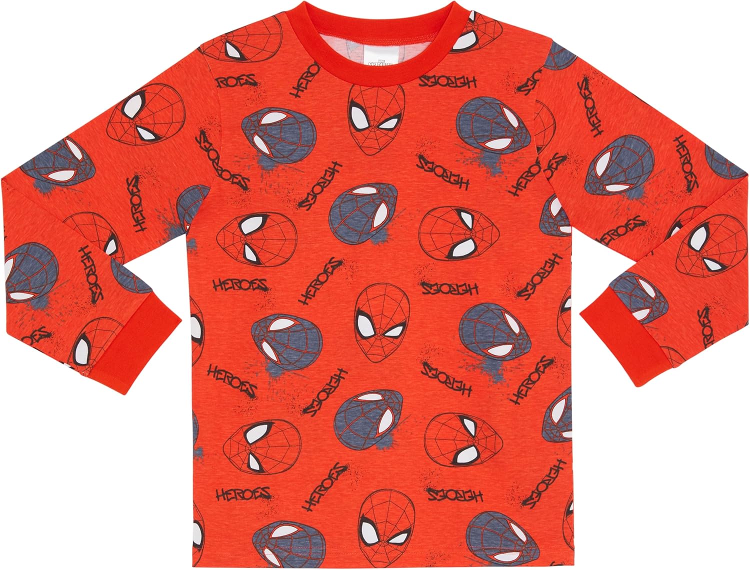 Lot de 3 t-shirts manches longues Spider-Man et Miles Morales en 100 % coton peigné – Image 4