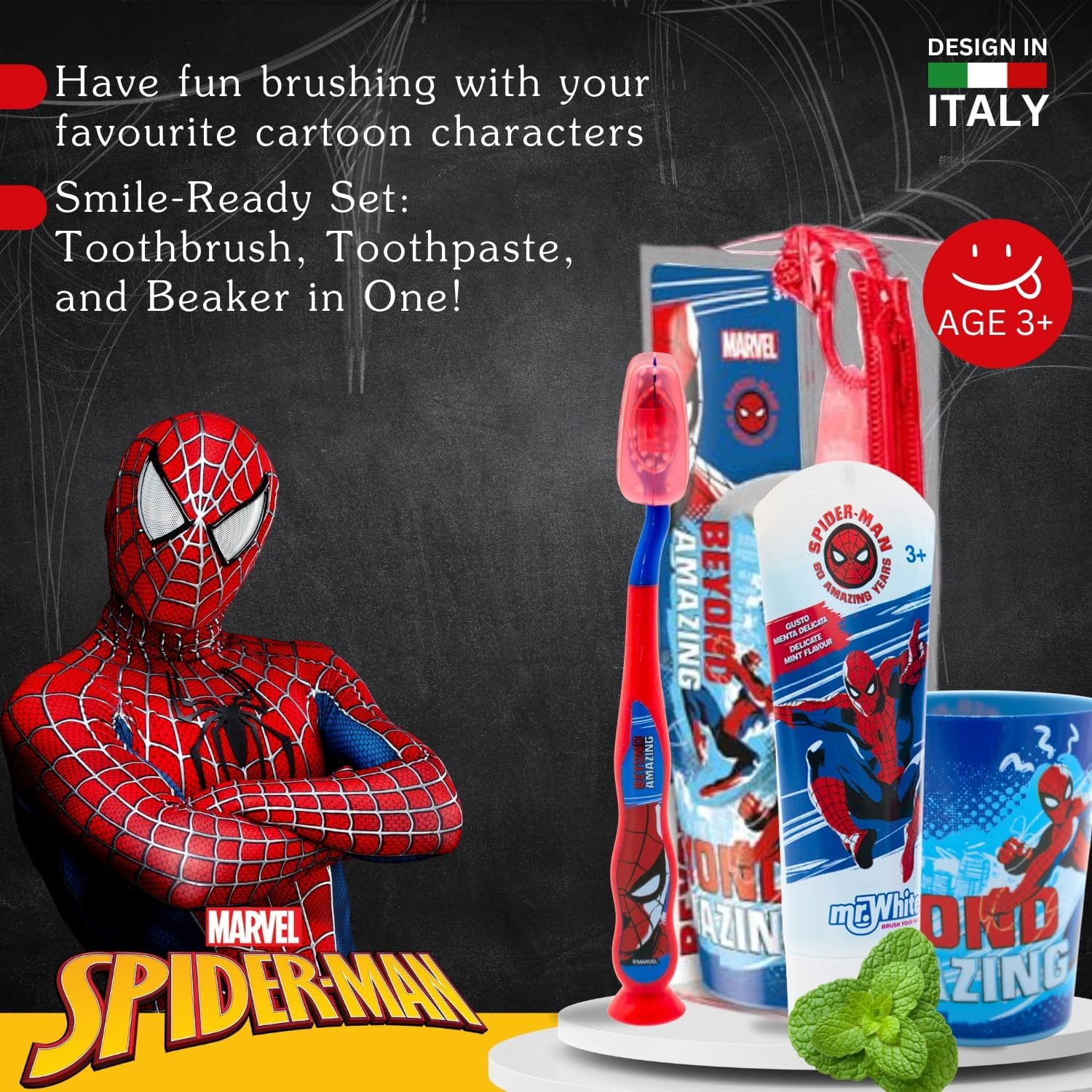 Set avec trousse Mr White Jr Spider-Man – Image 2