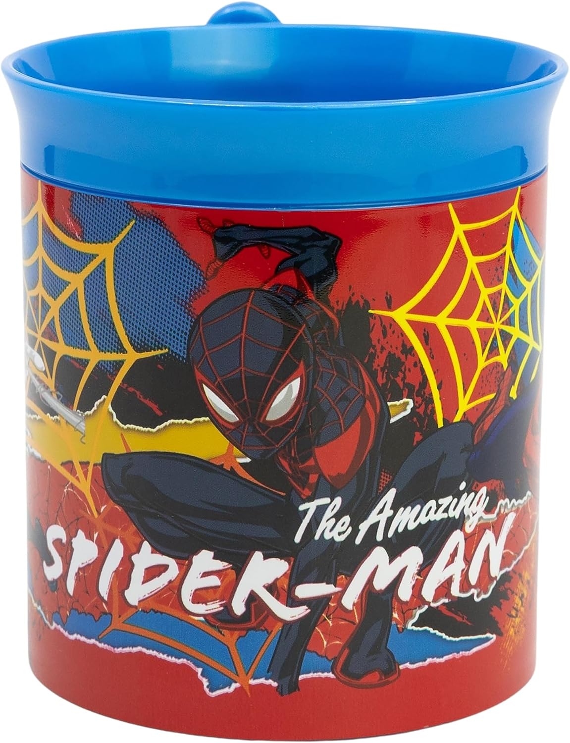 Tasse Spider-Man réutilisable 400 ml en plastique – Image 2