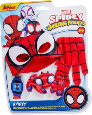 Kit enfant Marvel Spidey & Ses Amis Spider-Man, 4 accessoires taille unique