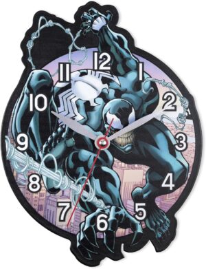 Horloge murale Marvel Venom multicolore à 3 aiguilles VEN3000