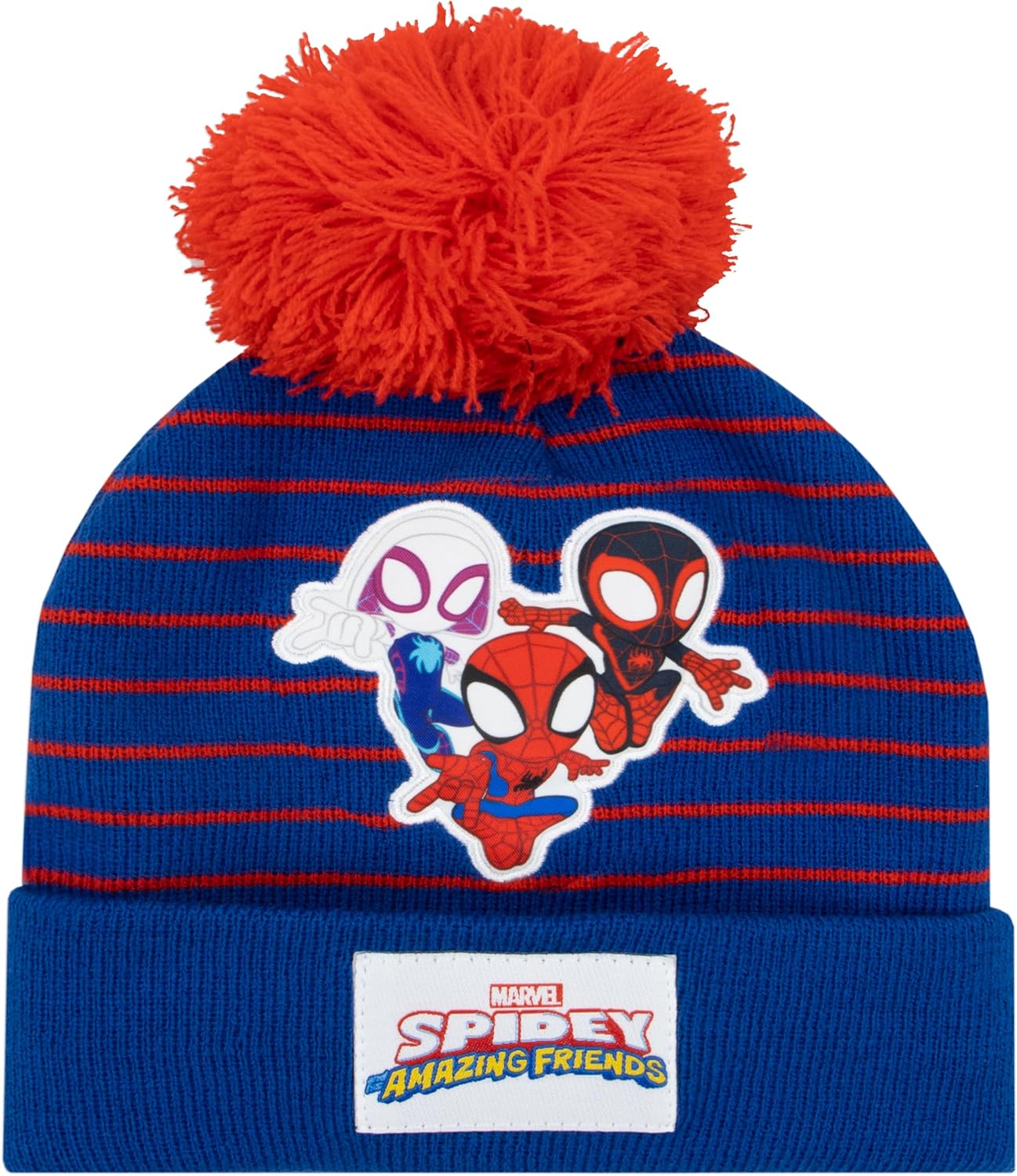 Ensemble bonnet et gants enfant Marvel Spider-Man bleu – Image 2