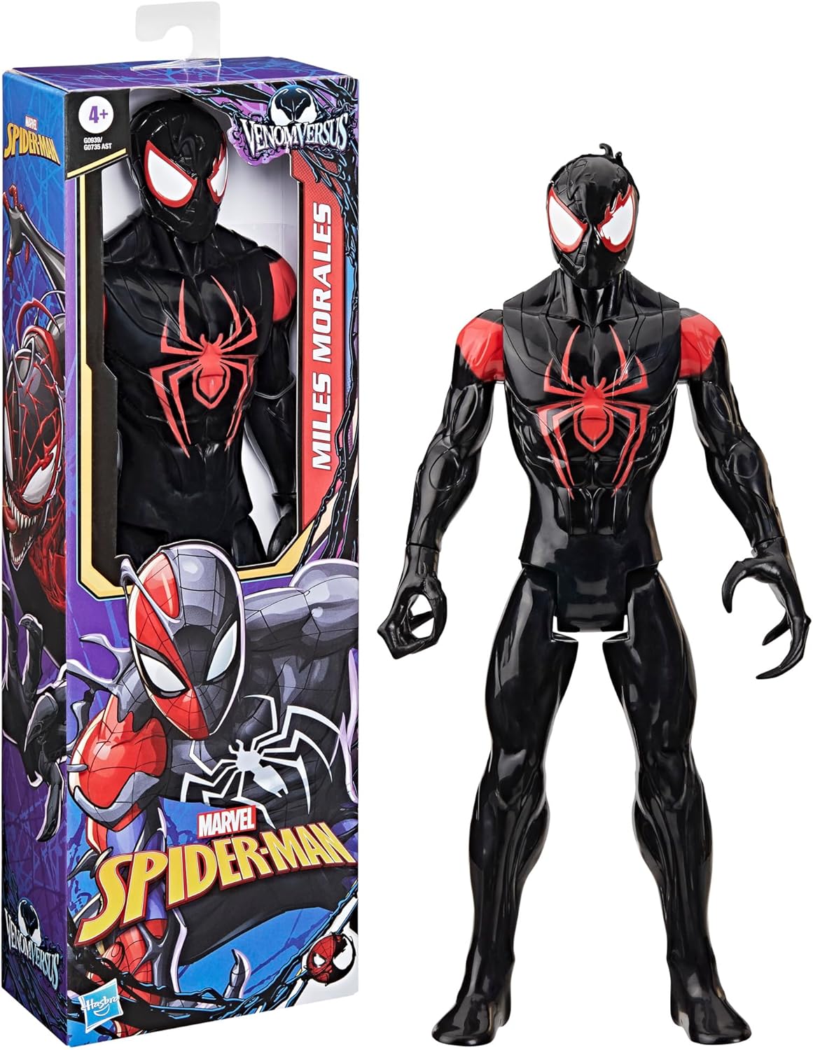 Figurine Miles Morales Marvel Spider-Man VenomVersus Titan Hero Series 30 cm – Image 3