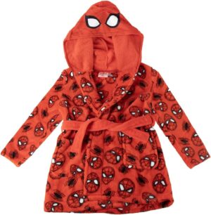 Peignoir Spider-Man Marvel enfant à capuche avec ceinture