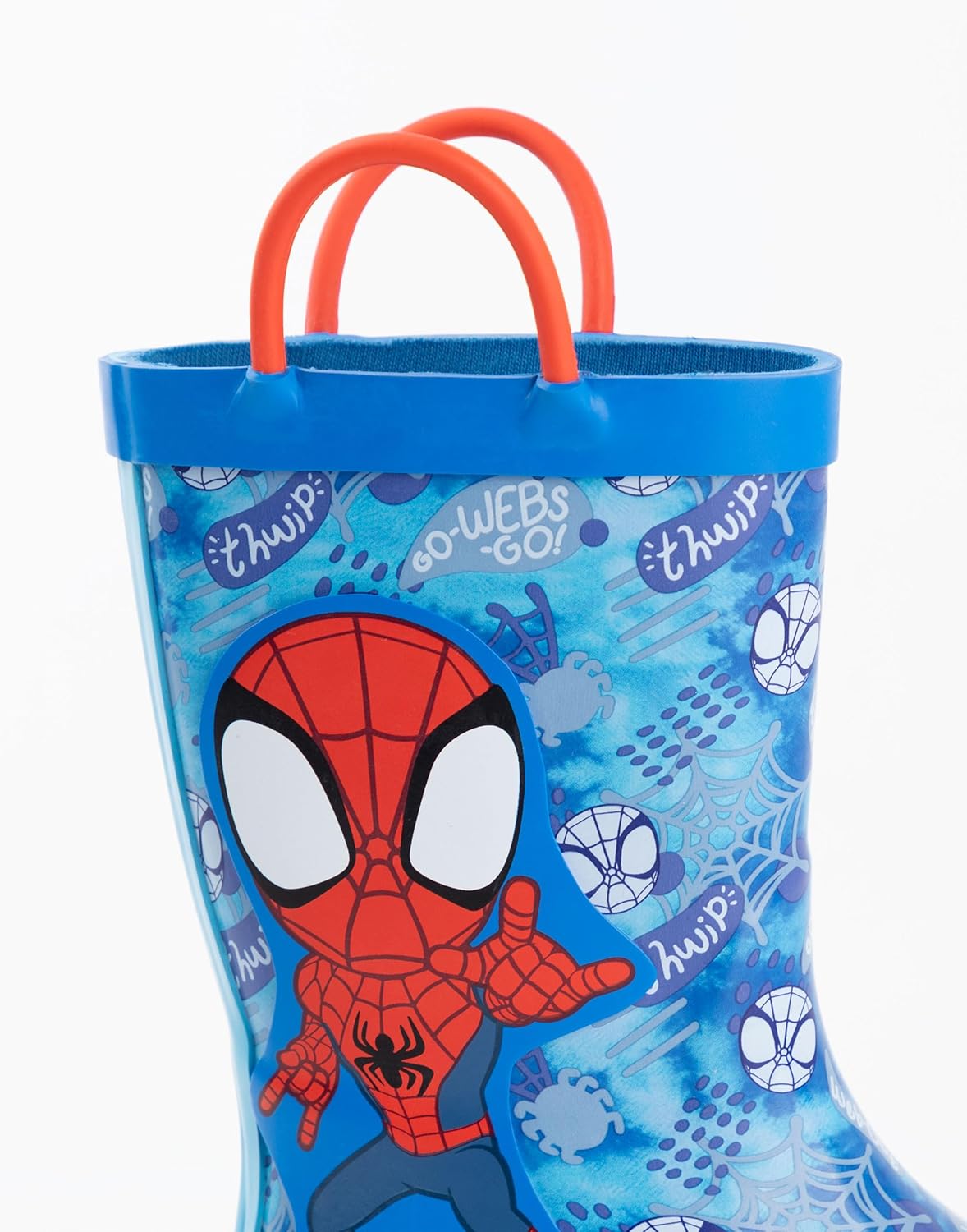 Bottes en caoutchouc Spider-Man Marvel bleu et rouge enfant – Image 5