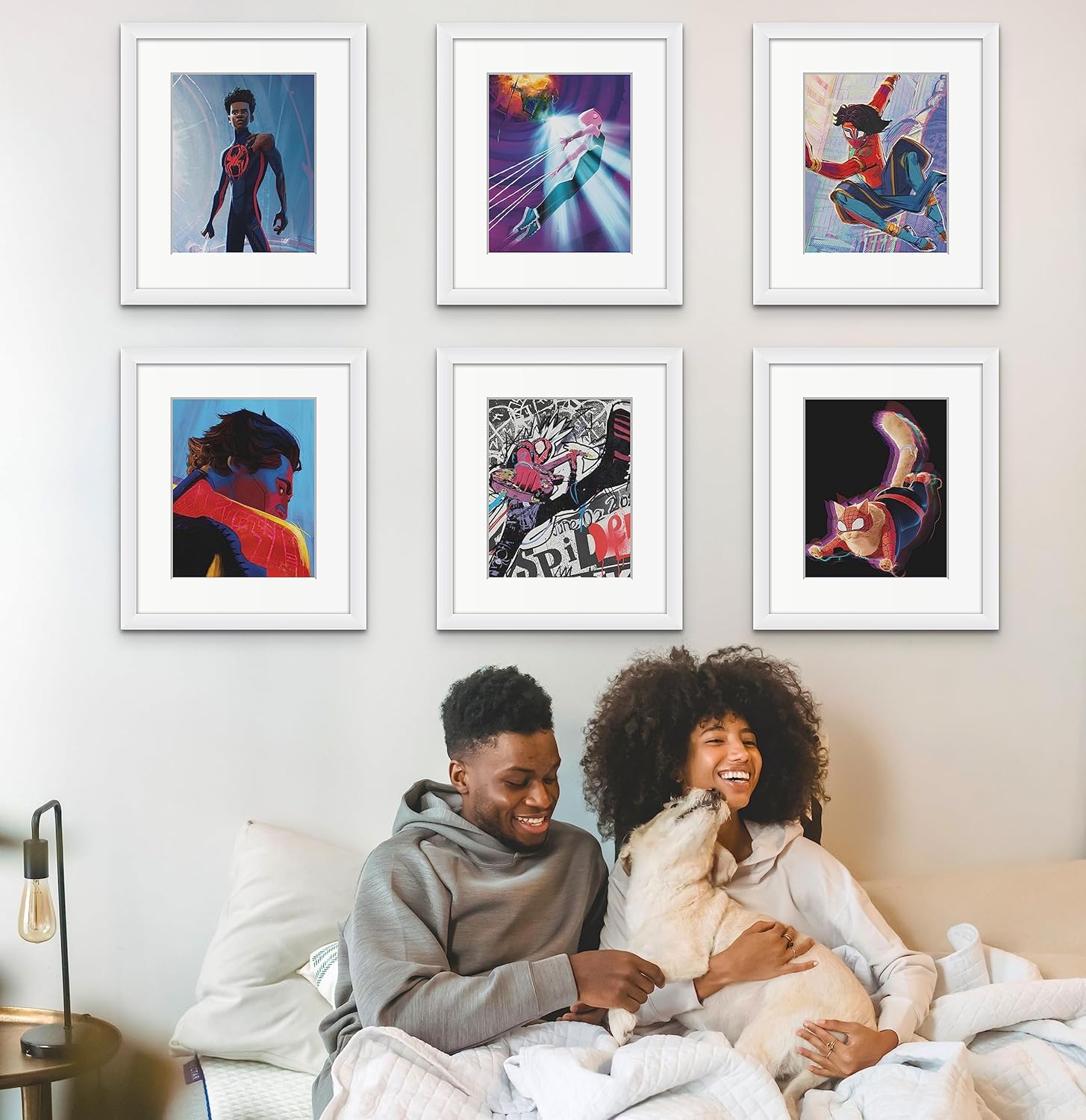 Spider-Man : Across the Spider-Verse 2023, lot de 6 affiches Miles Morales et Gwen Stacy – Image 2