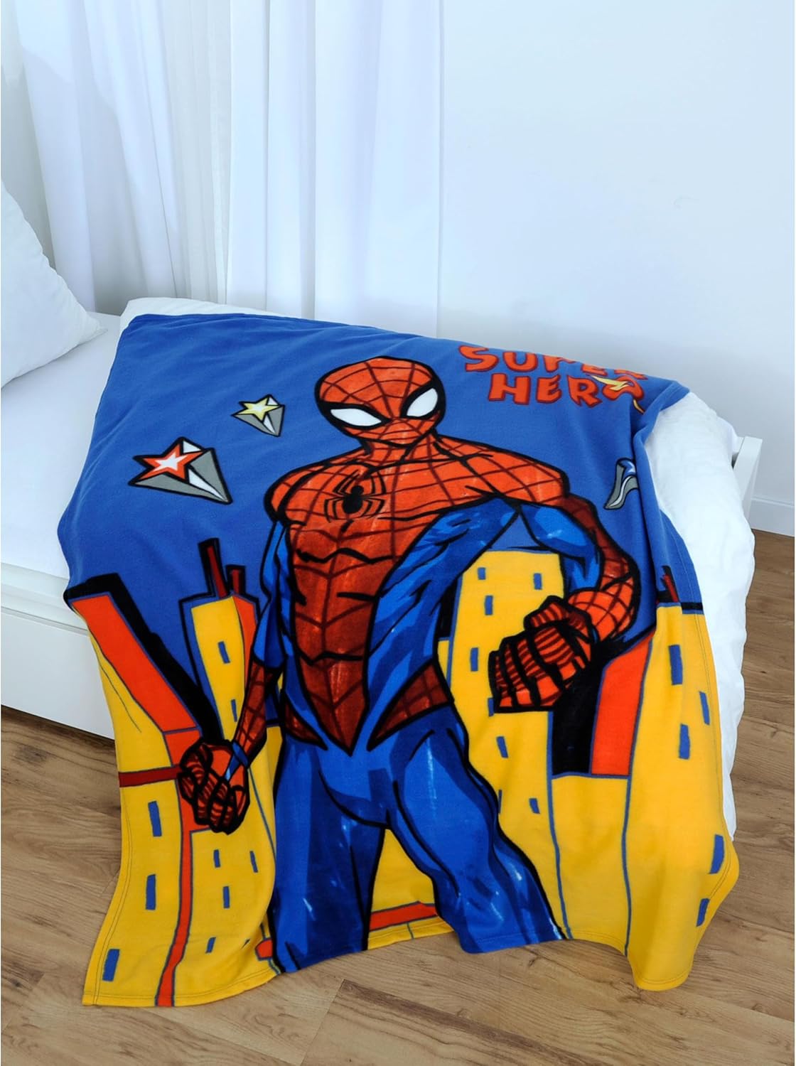 Couverture polaire Spider-Man 130 x 170 en 100% polyester – Image 3