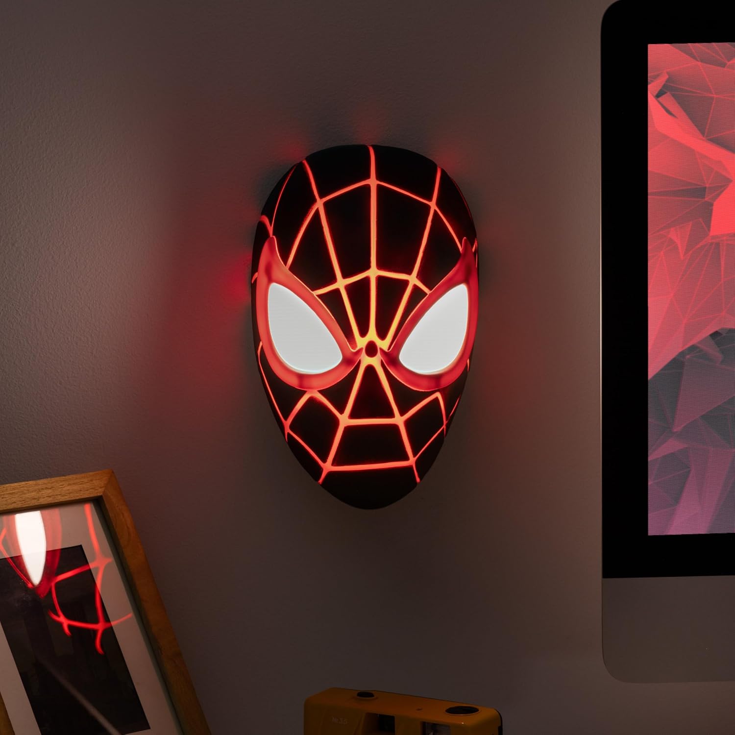 Lampe masque Spider-Man Miles Morales – Image 4
