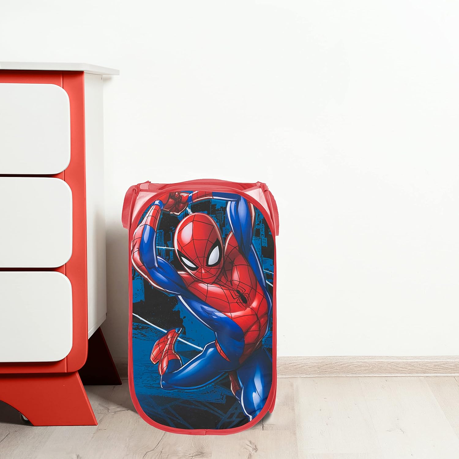 Panier de rangement rétractable Marvel Spiderman en 100% Polyester, 36 x 36 x 58 cm – Image 5