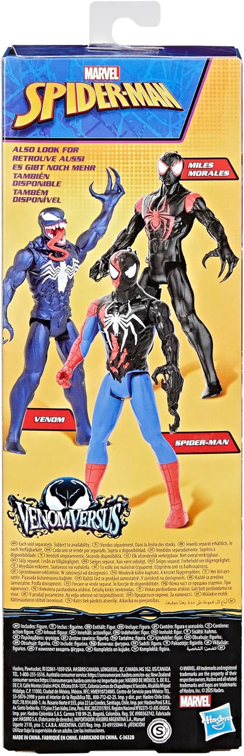 Figurine Miles Morales Marvel Spider-Man VenomVersus Titan Hero Series 30 cm – Image 5