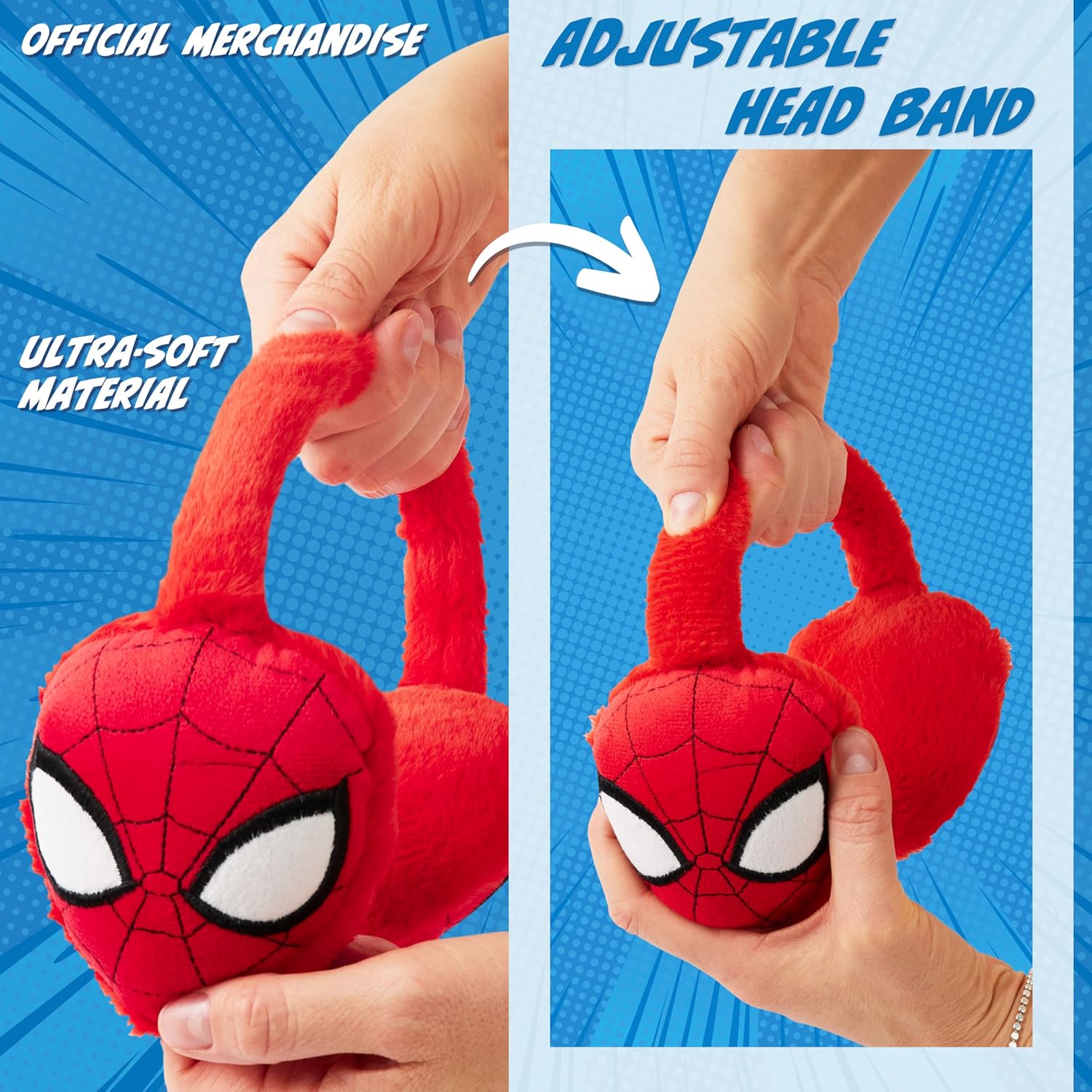 Cache-oreilles hiver Marvel Spiderman pour garçon dès 3 ans – Image 6