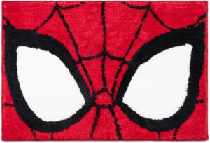 Tapis de bain Marvel Spiderman doux et antidérapant 51 x 77 cm