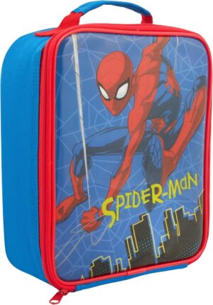 Sac à déjeuner Spider-Man Marvel bleu en polyester