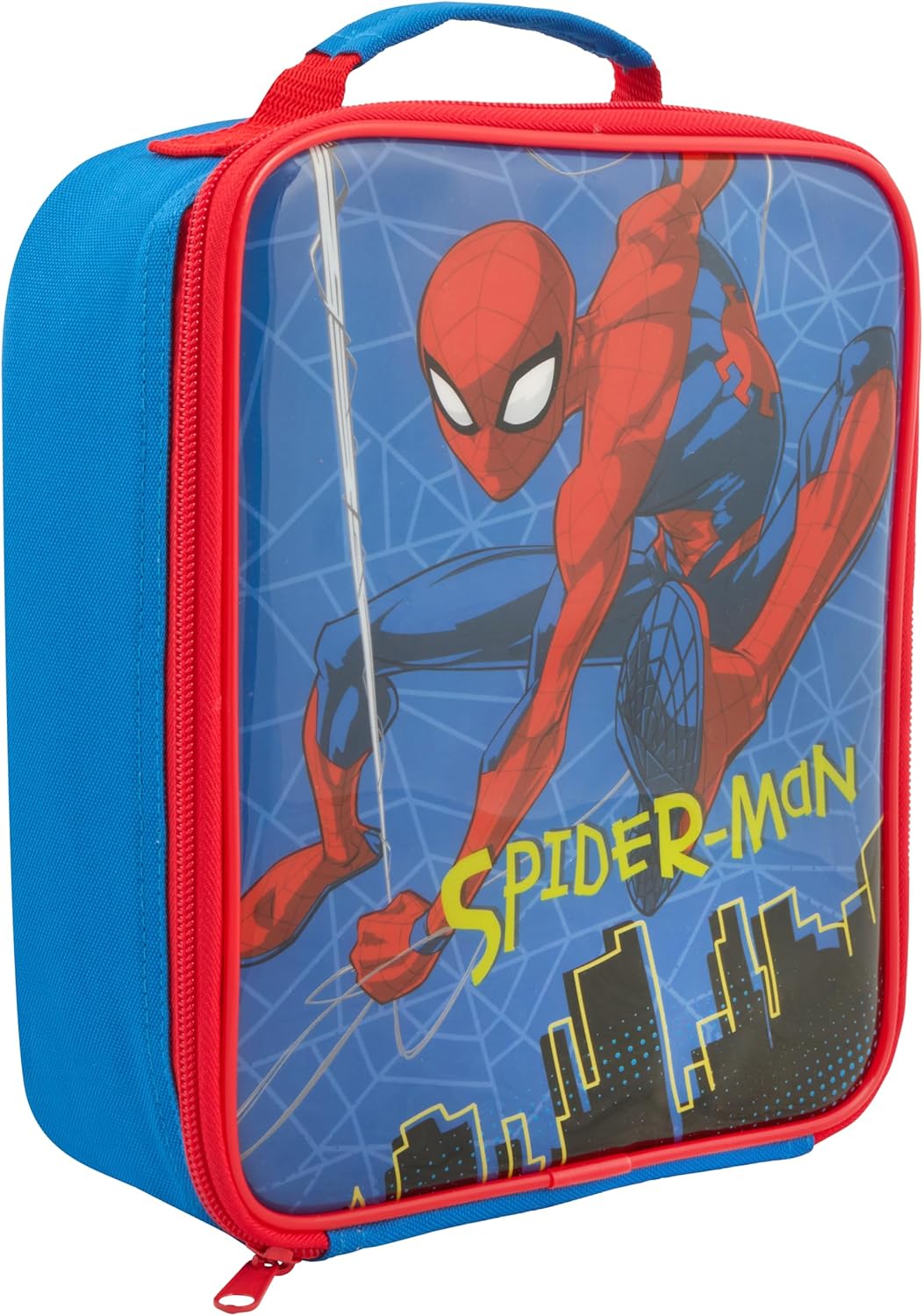 Sac à déjeuner Spider-Man Marvel bleu en polyester