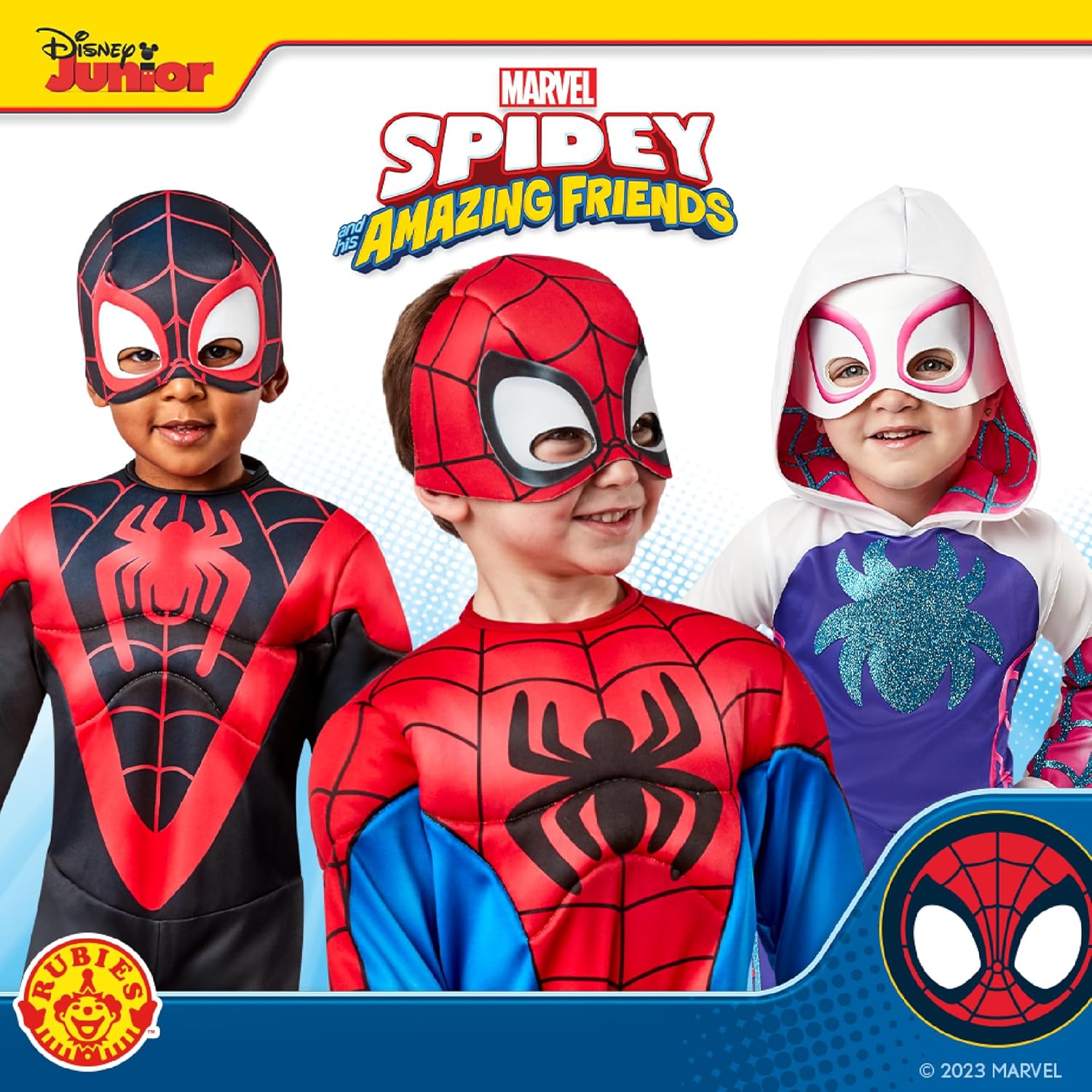 Kit enfant Marvel Spidey & Ses Amis Spider-Man, 4 accessoires taille unique – Image 4