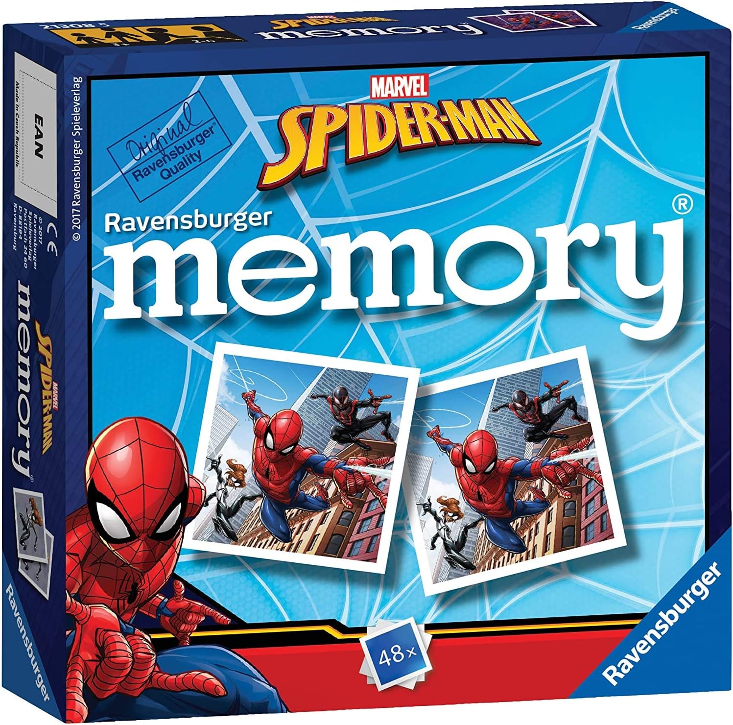 Jeu de mémoire mini Marvel Spider-Man, 48 cartes – Image 2