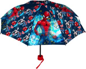 Parapluie Spider-Man pliant compact pour garçons