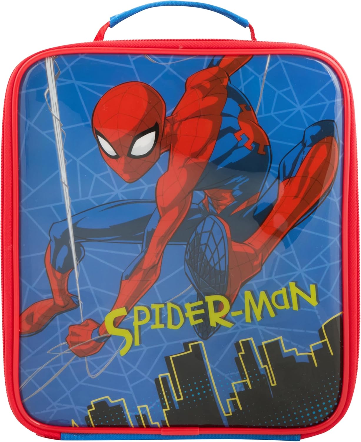 Sac à déjeuner Spider-Man Marvel bleu en polyester – Image 2