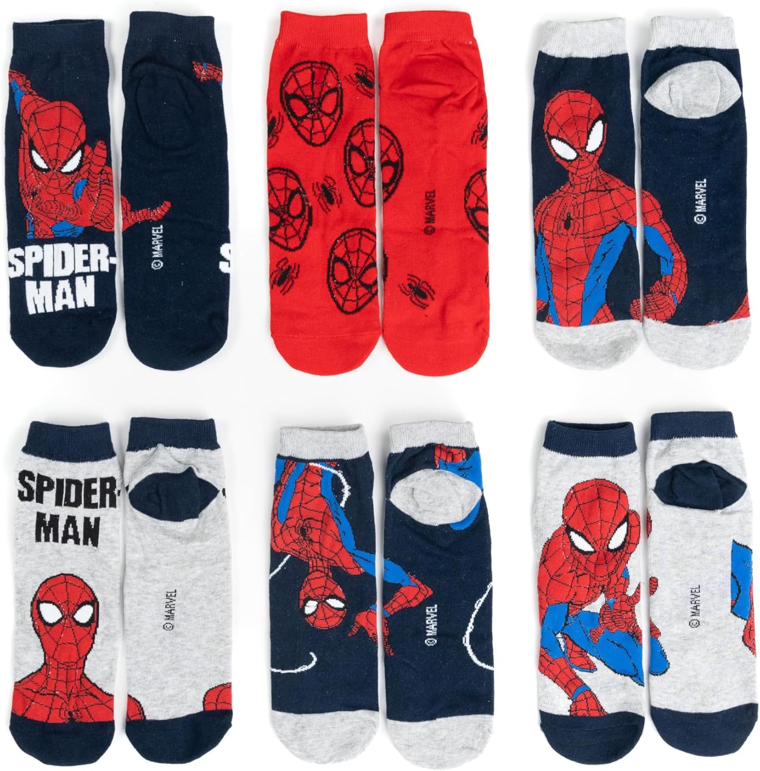Calendrier de l'Avent Spider-Man Marvel, 12 paires de chaussettes homme 40-45 – Image 6