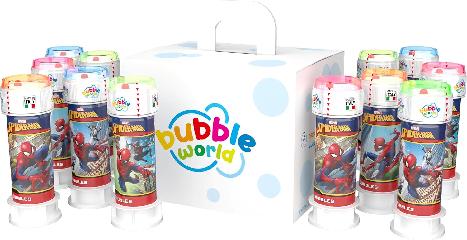Pack Spider-Man de 12 bulles de savon 60 ml – Image 4