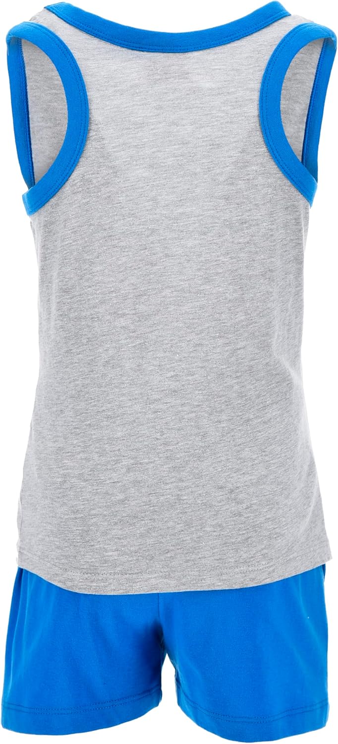 Ensemble garçon Spider-Man t-shirt sans manches et short 100% coton – Image 2