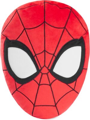 Coussin 3D Spider-Man rouge pour lit ou canapé