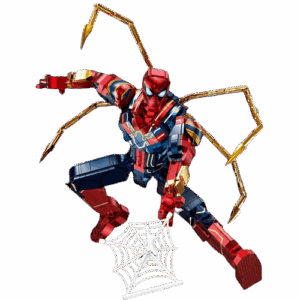 LEGO Spider-Man en costume Iron Spider