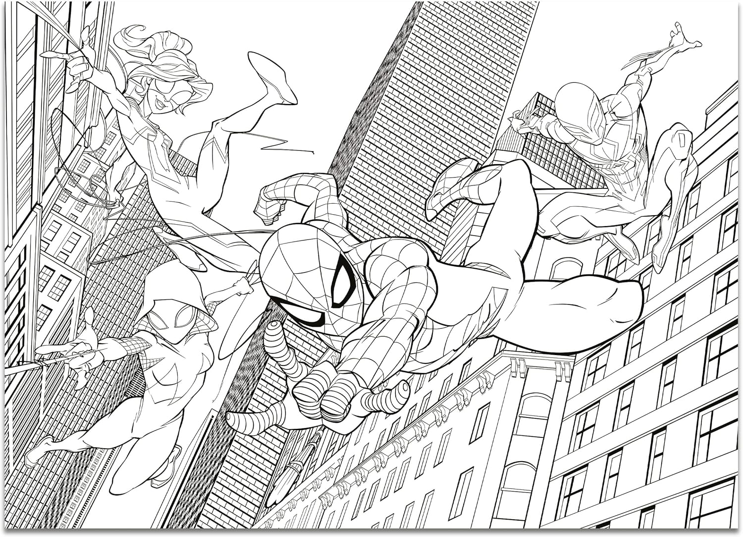MARVEL Spider-Man 4 puzzles double face, 4 x 48 pièces – Image 6