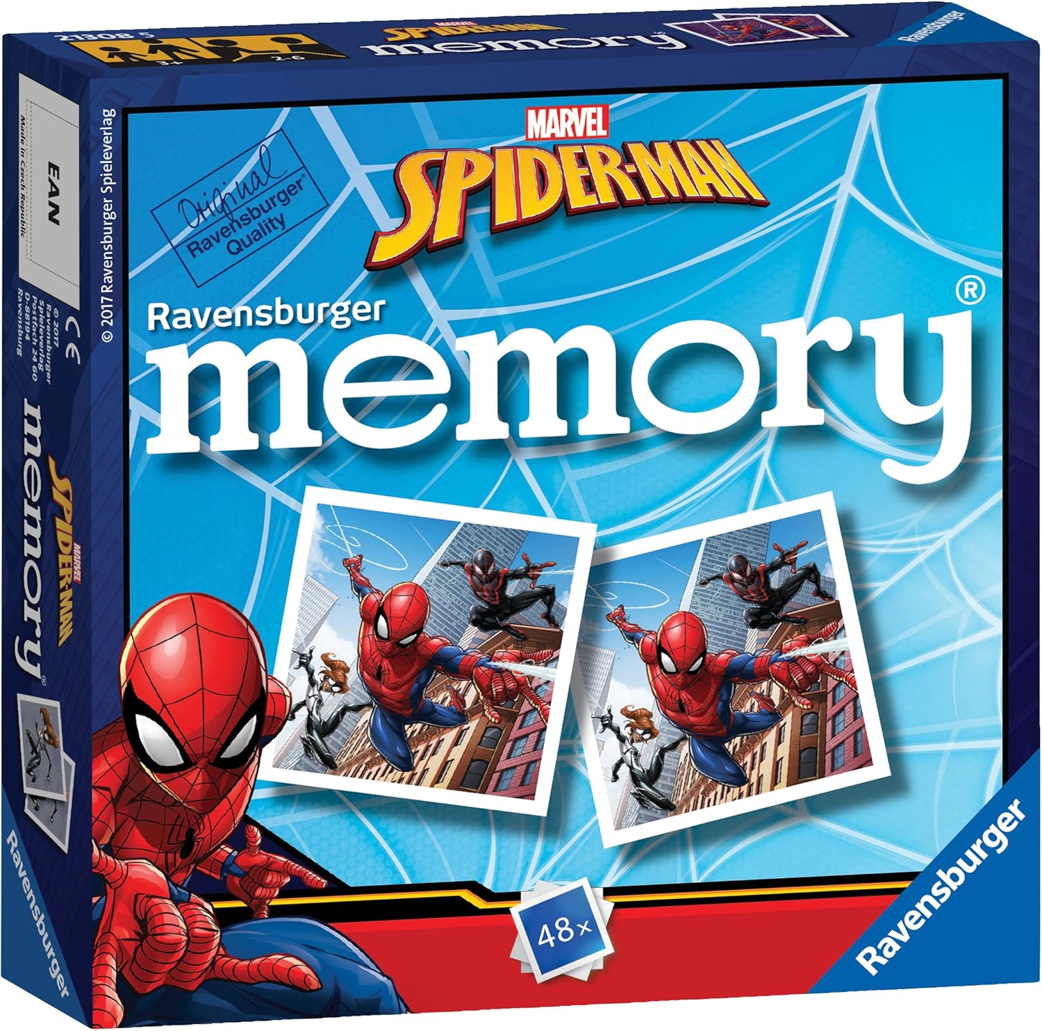 Jeu de mémoire mini Marvel Spider-Man, 48 cartes – Image 3