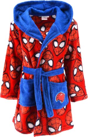 Peignoir Marvel Spider-Man en polaire douce pour garçon