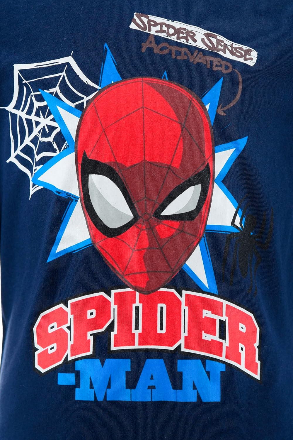 Pyjama garçon Spiderman à manches longues en 100% coton – Image 4