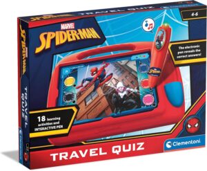 Marvel Spider-Man Sapientino Travel Quiz avec stylo interactif 16453