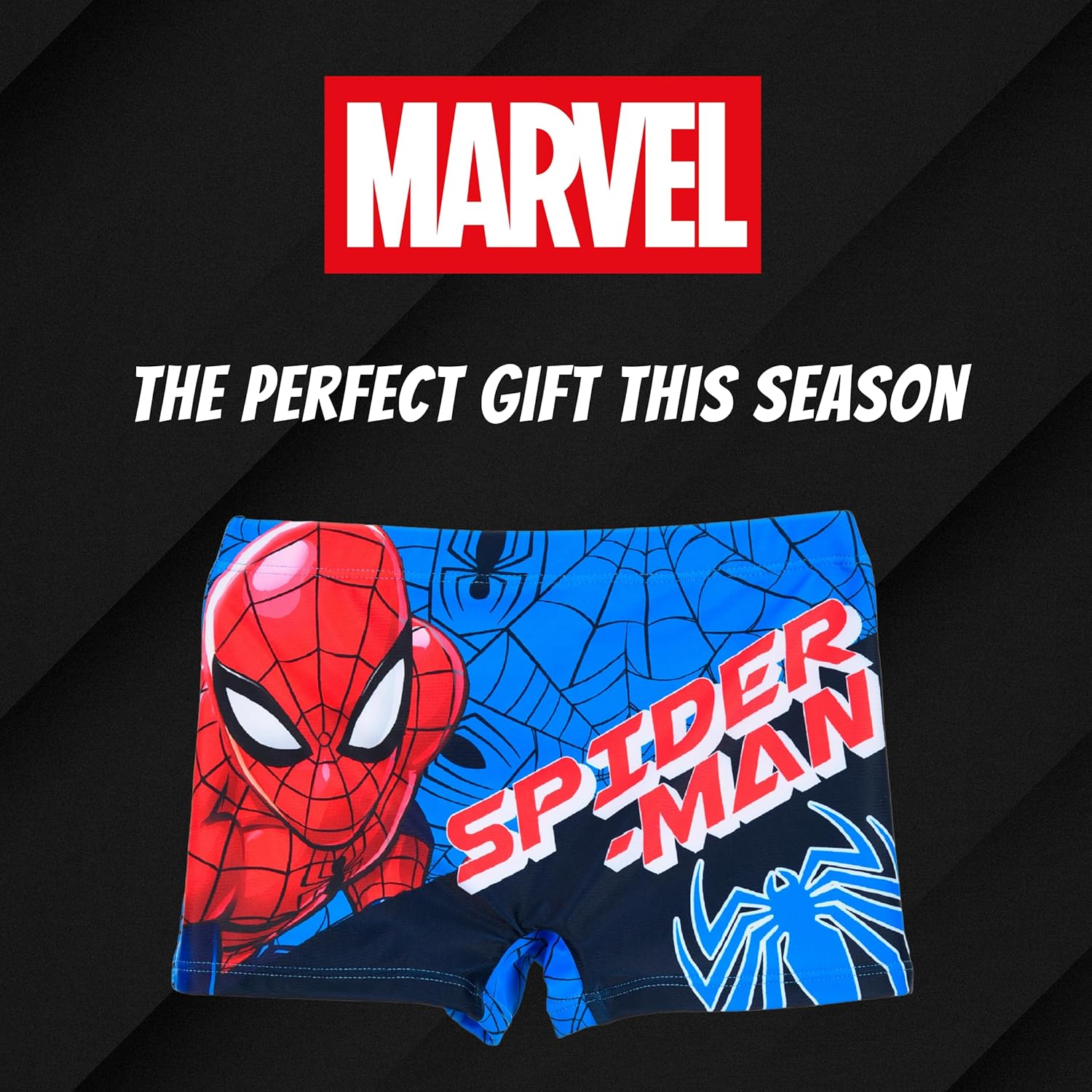 Short de bain Spider-Man Marvel pour enfant, tailles 3 à 8 ans – Image 7