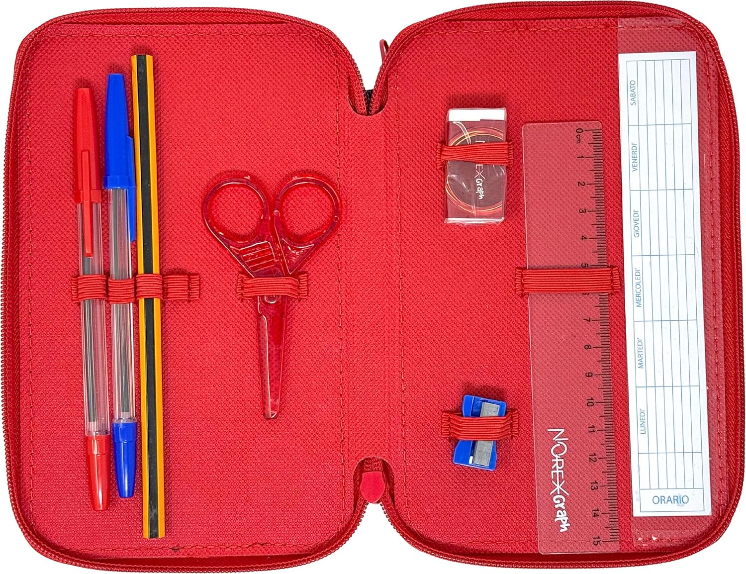 Kit scolaire Spider-Man 44 pièces à 3 compartiments, couleur Spiderman V25 – Image 2