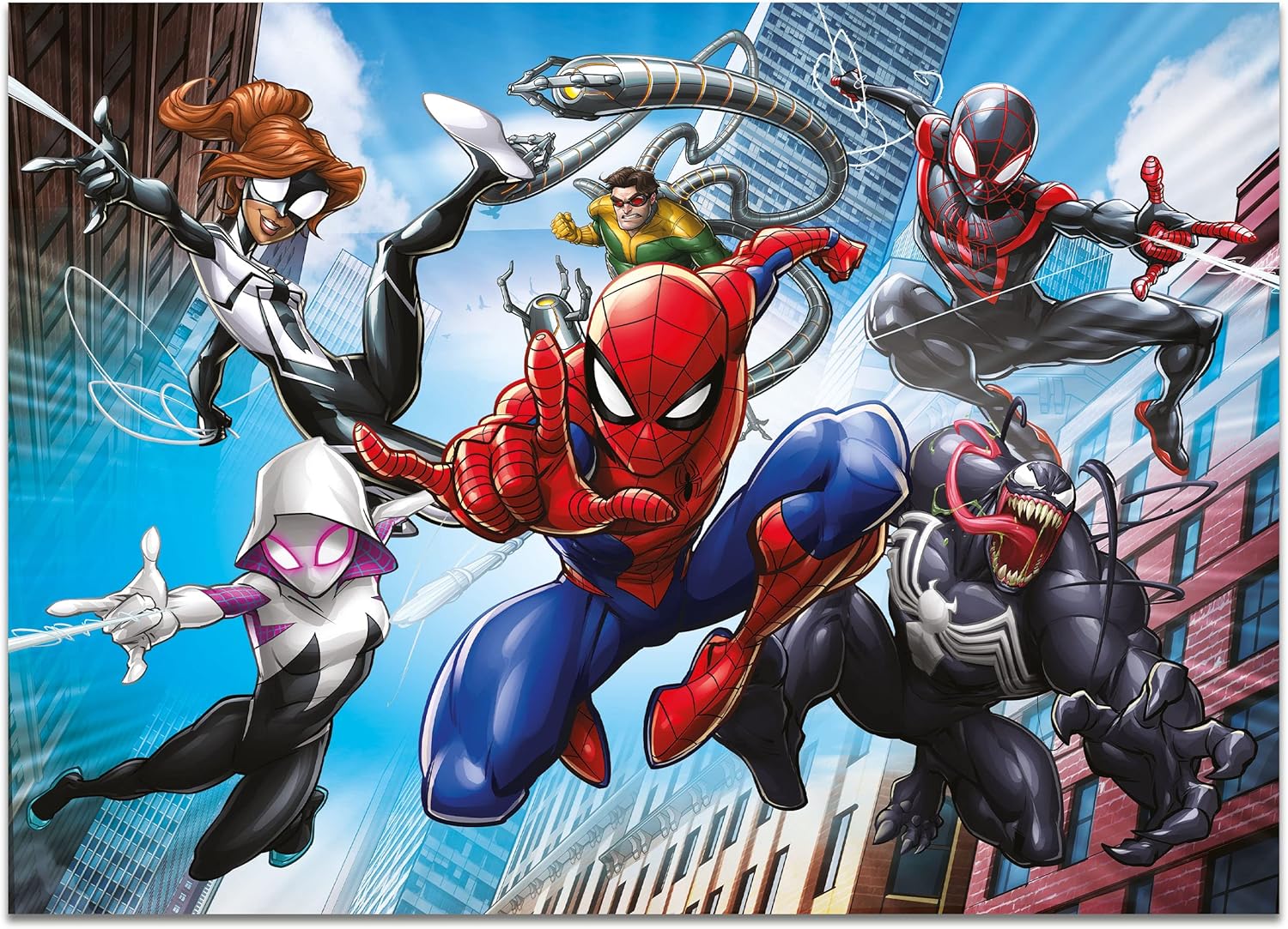 MARVEL Spider-Man 4 puzzles double face, 4 x 48 pièces – Image 5