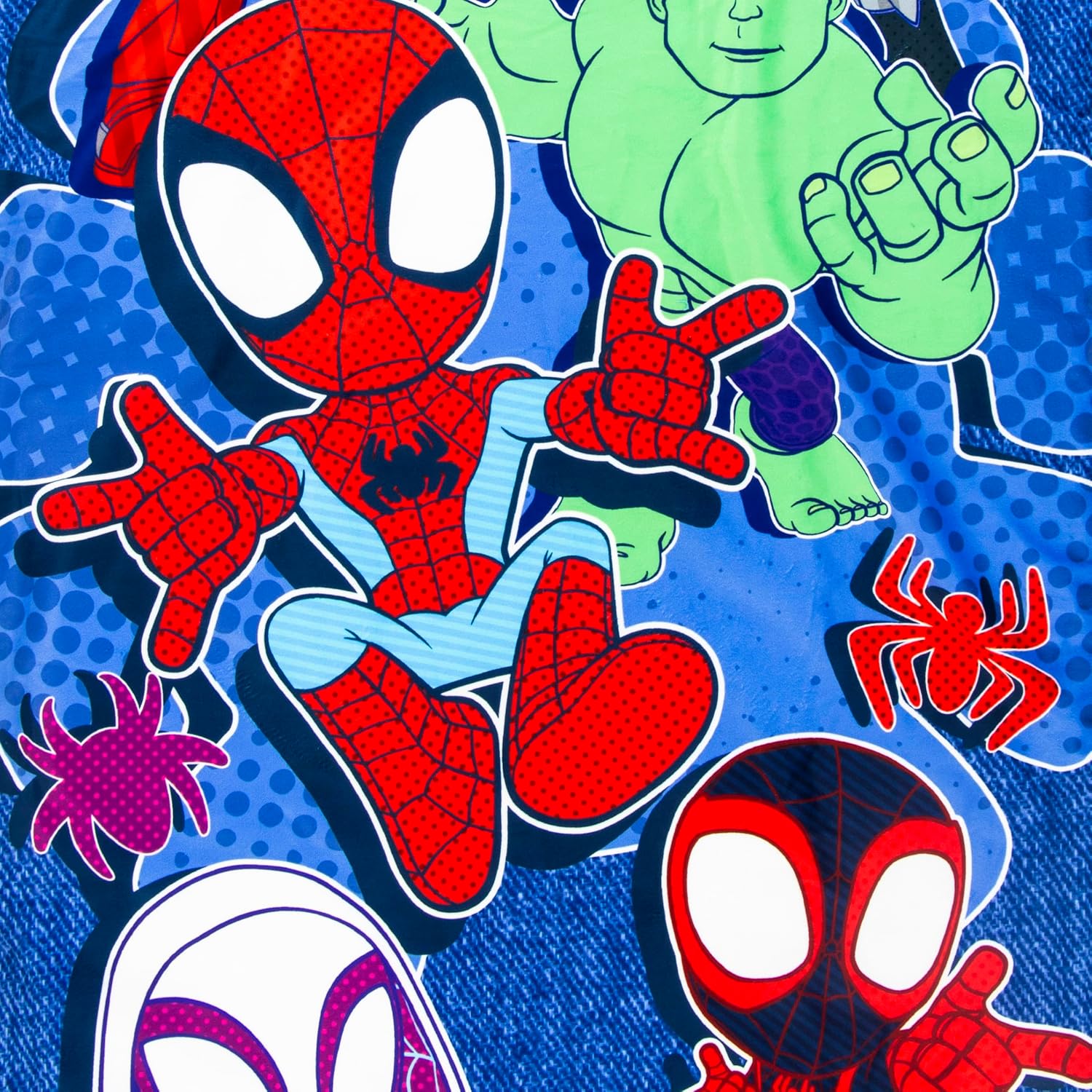 Marvel Spidey et Ses Amis extraordinaires tapis de sieste enfant avec oreiller intégré 2 pièces – Image 6