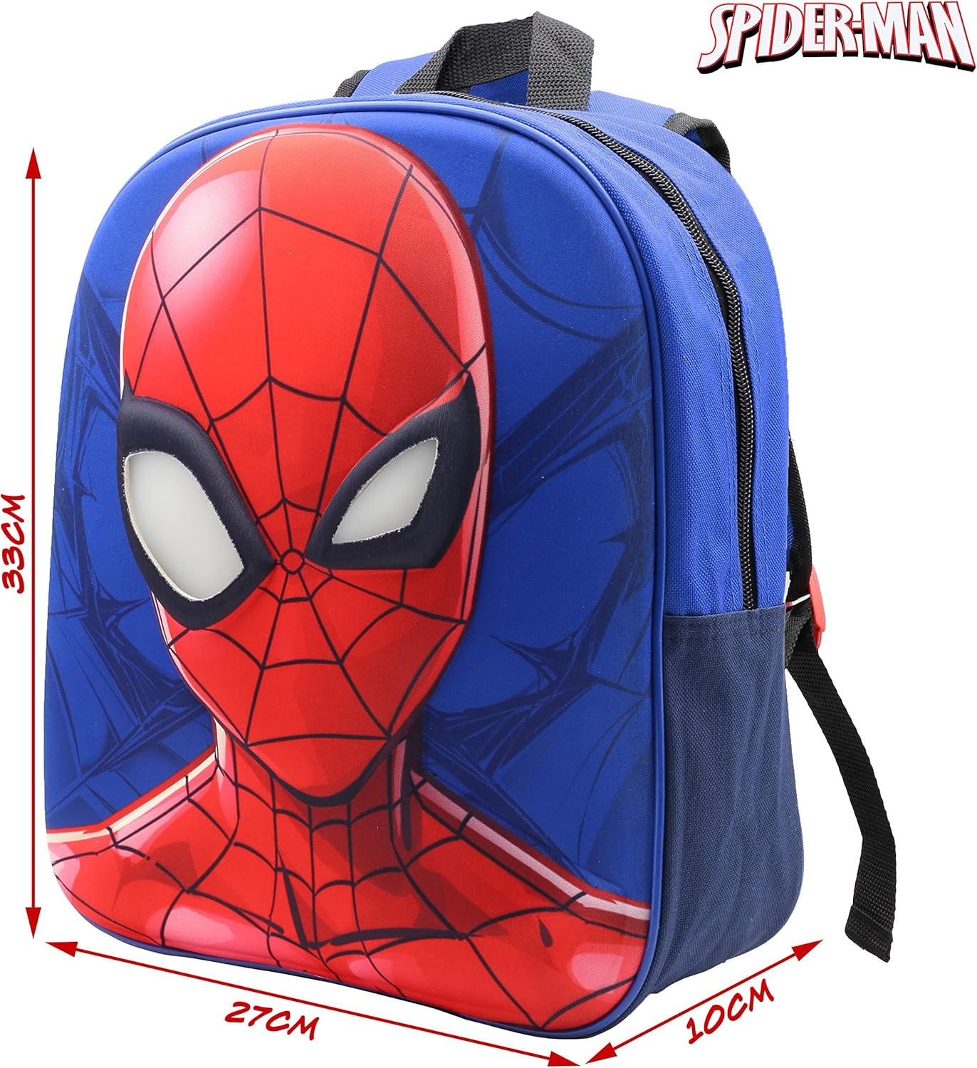 Cartable Marvel Spiderman bleu pour école maternelle et primaire – Image 6