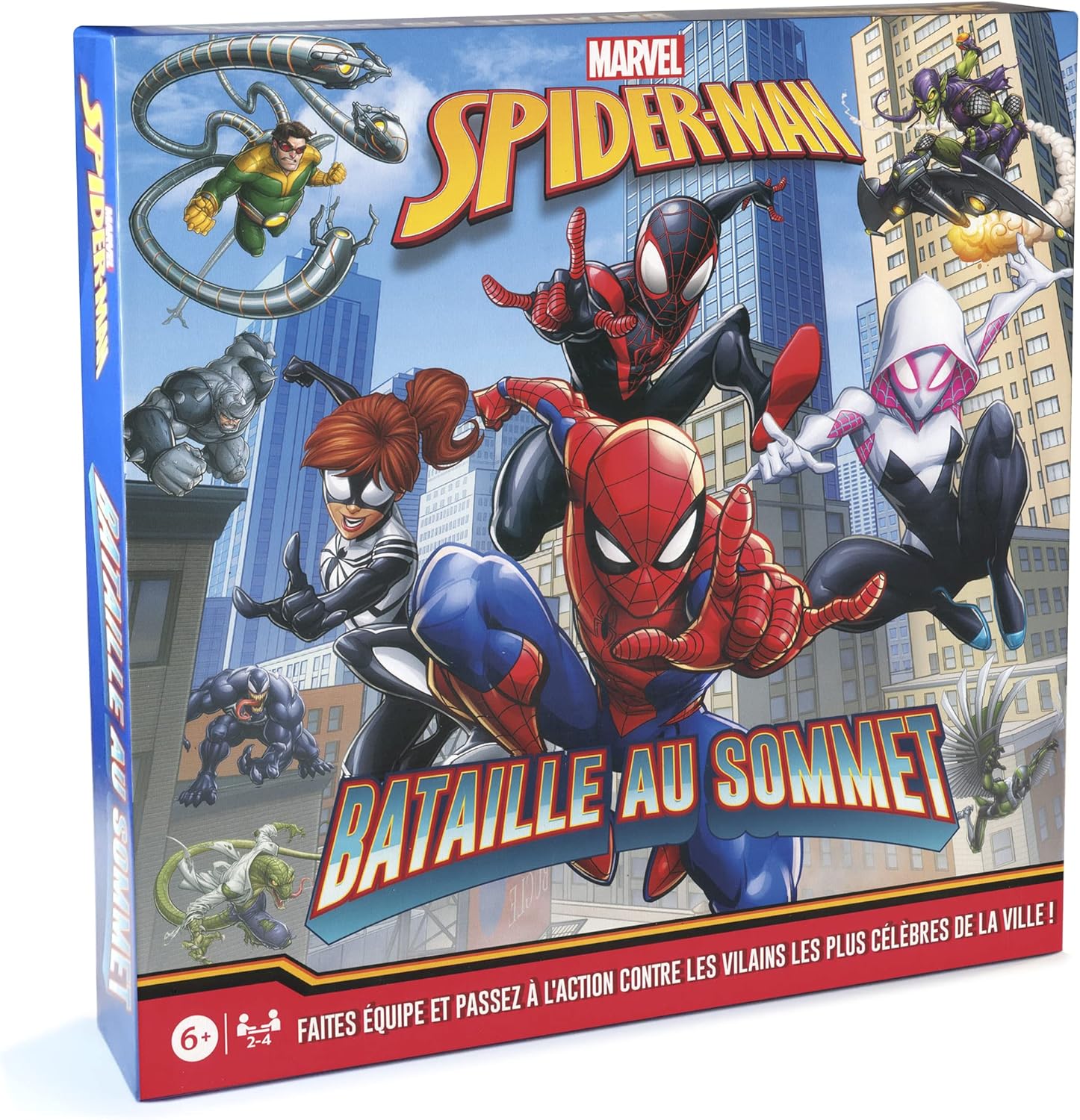 Jeu coopératif Spider-Man Marvel dès 6 ans - Bataille au sommet