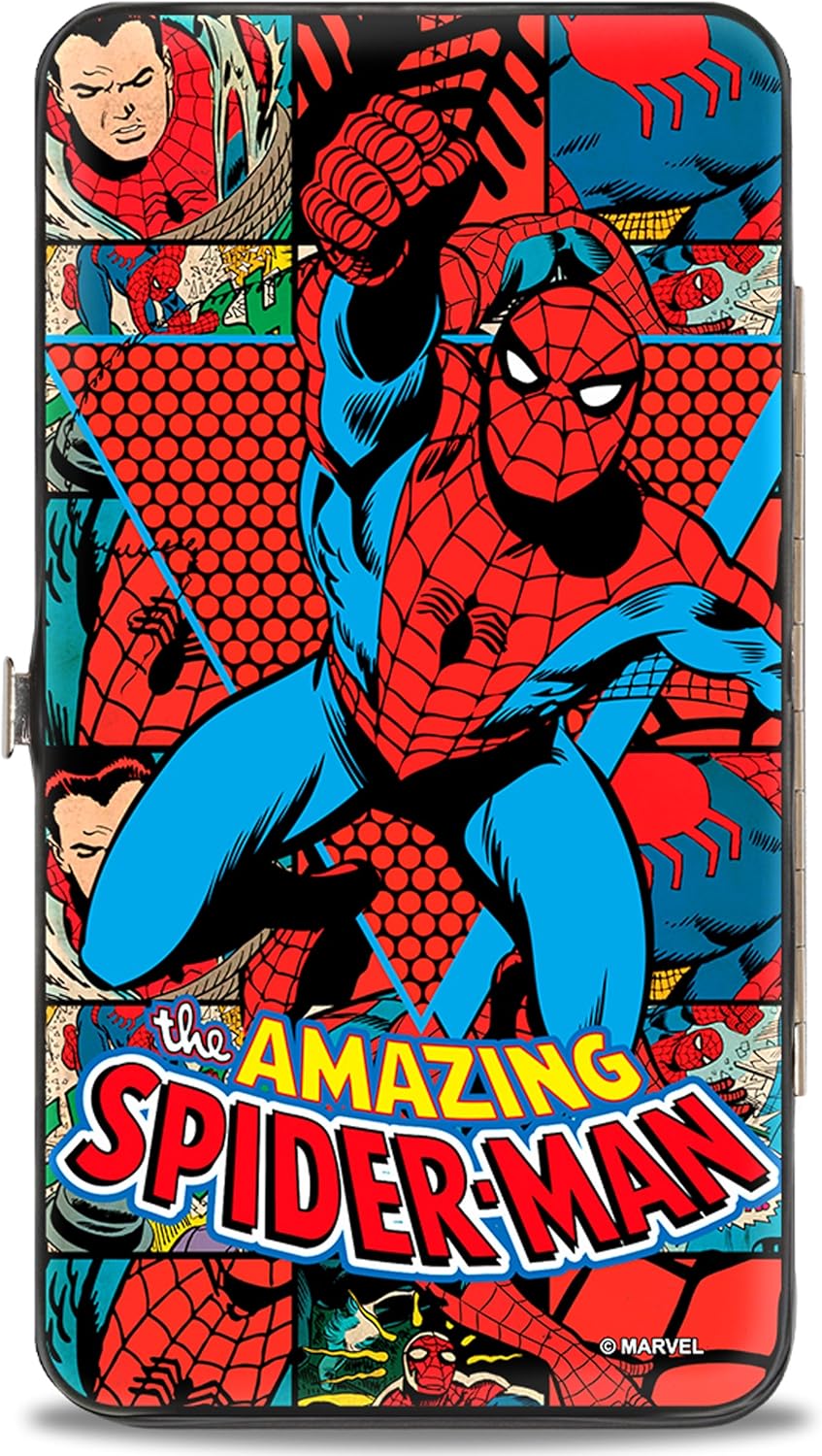 Portefeuille à charnière Spider-Man Buckle-Down multicolore taille unique – Image 2