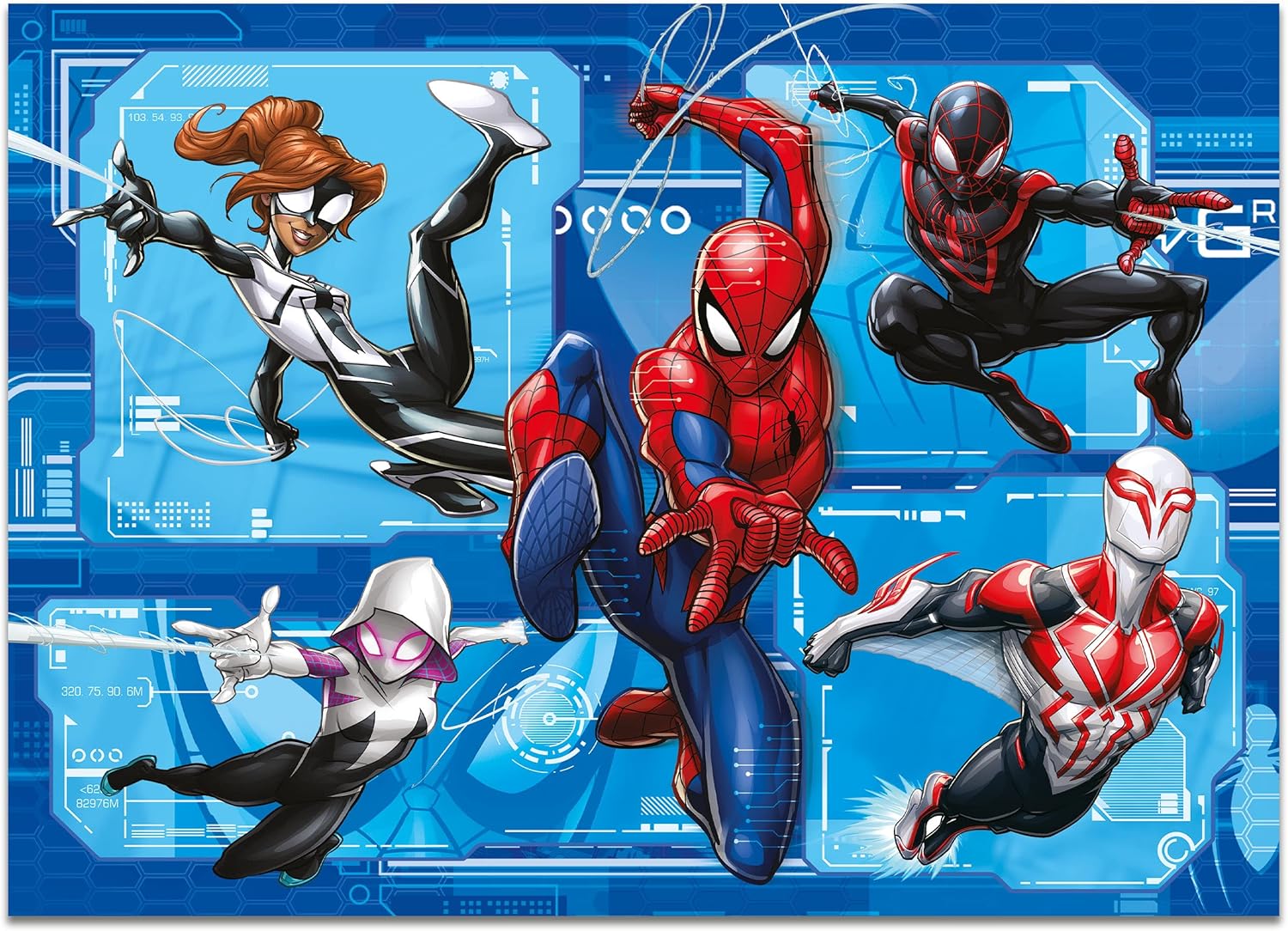 MARVEL Spider-Man 4 puzzles double face, 4 x 48 pièces – Image 7